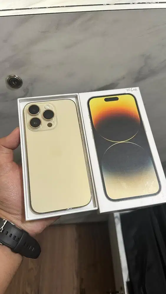 iPhone 14 Pro 256gb Gold Fulset