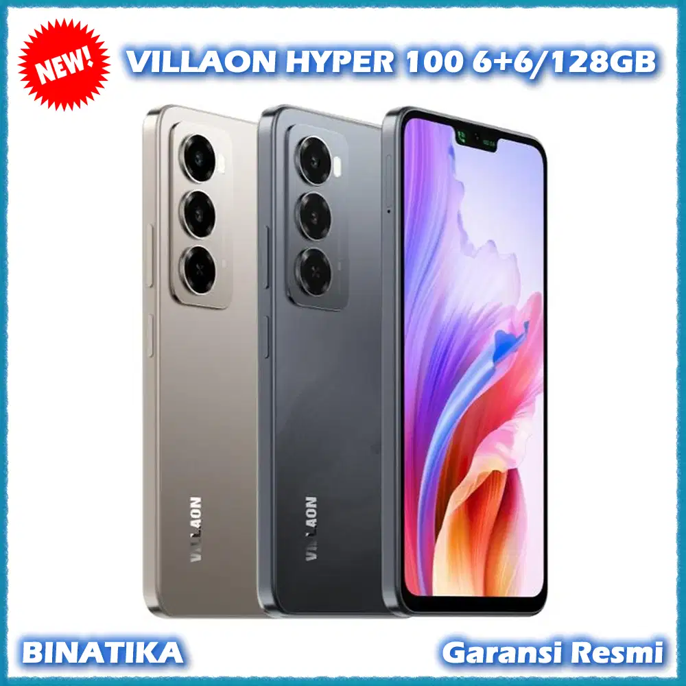 Baru - VILLAON HYPER 100 6+6/128GB Garansi Resmi
