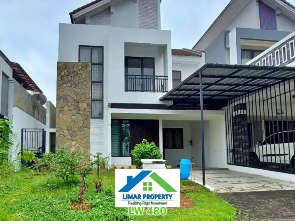 Rumah Siap Huni dan Strategis Turun Harga di Legenda Wisata Cibubur
