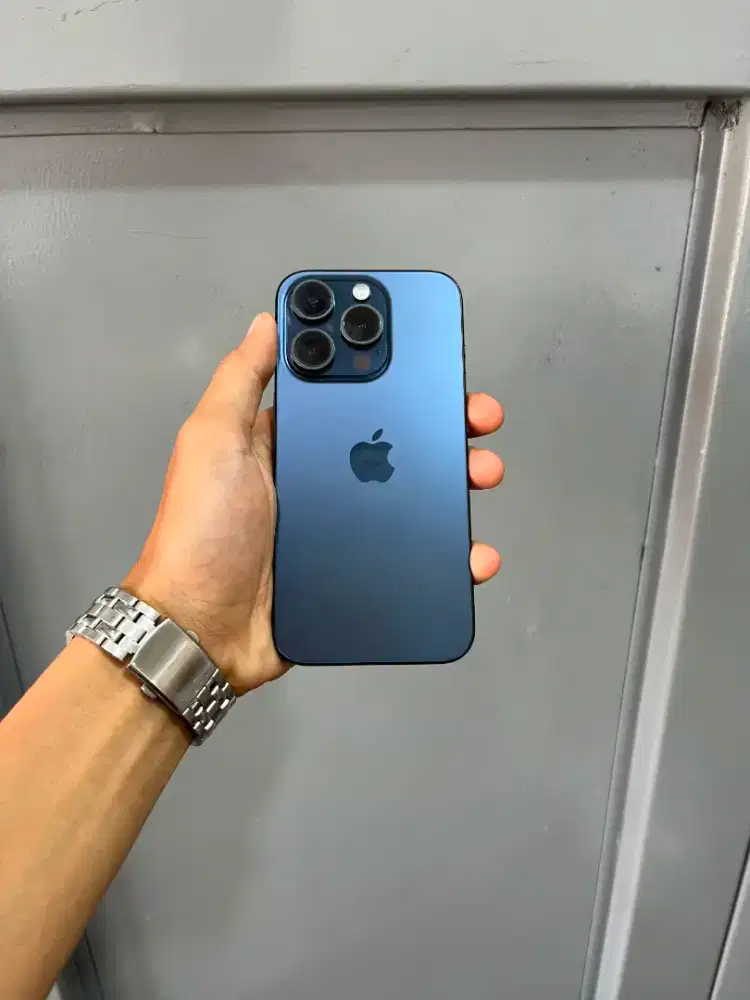 15 pro 256 bea-cukai blue titanium