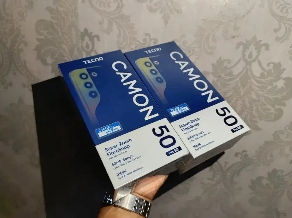 Tecno camon 50 pro 5G 8/256 NEW ( setara infinix note 60 redmi 15 )