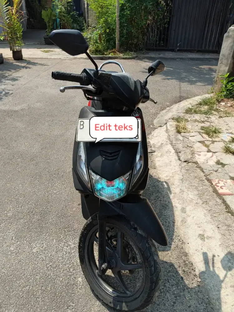 Honda Beat 2010 aki baru ganti