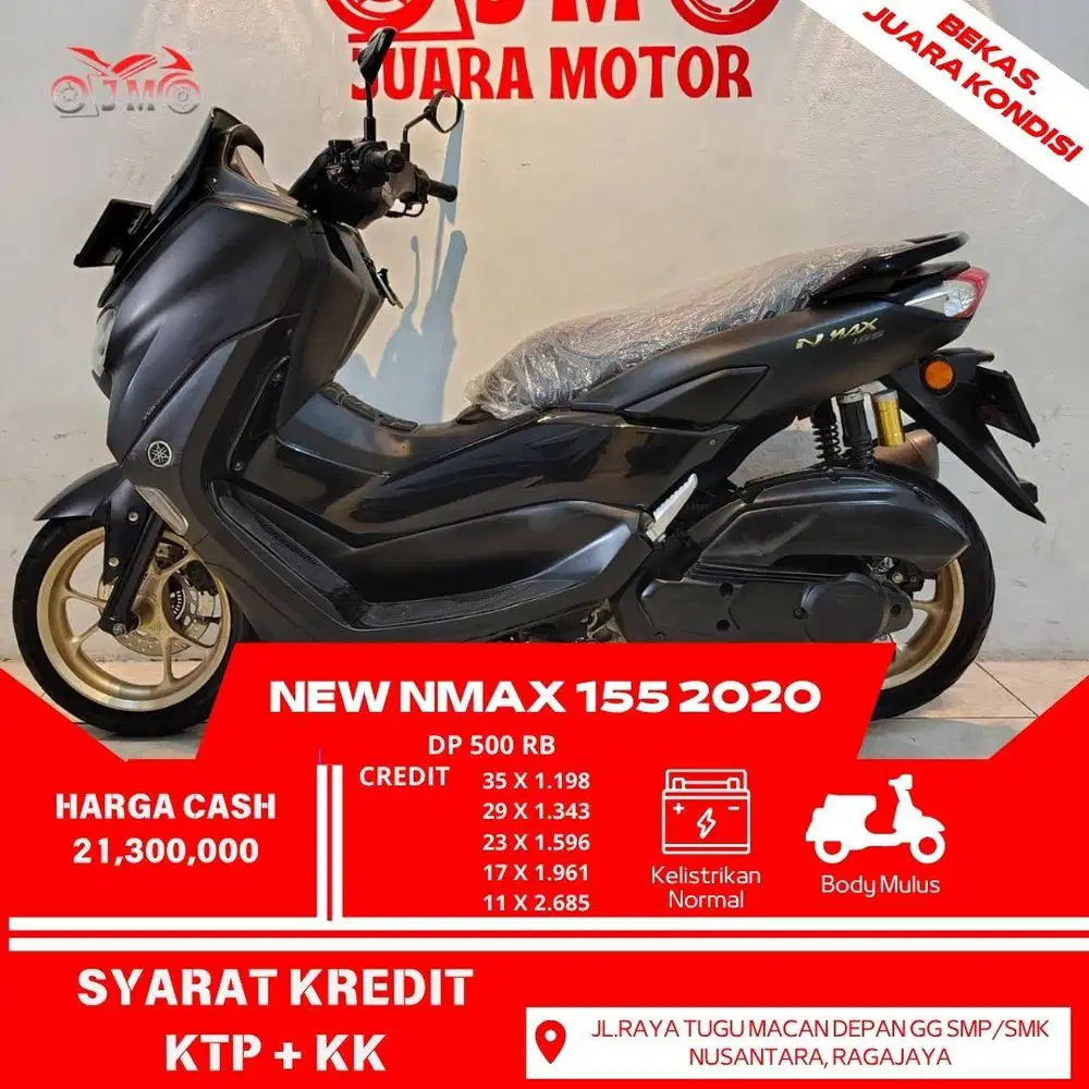 NEW NMAX 155 THN 2020 DP MULAI 500 RB PROSES MUDAH DAN CEPAT