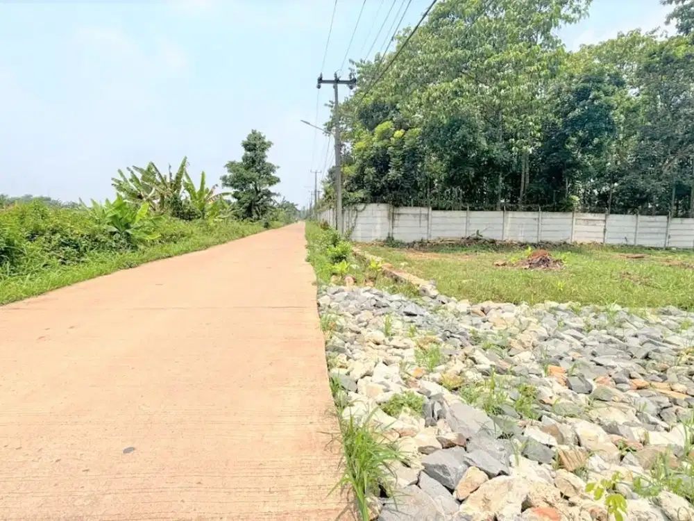 Lokasi Strategis, Tanah Kavling Dekat Stasiun Jatake BSD