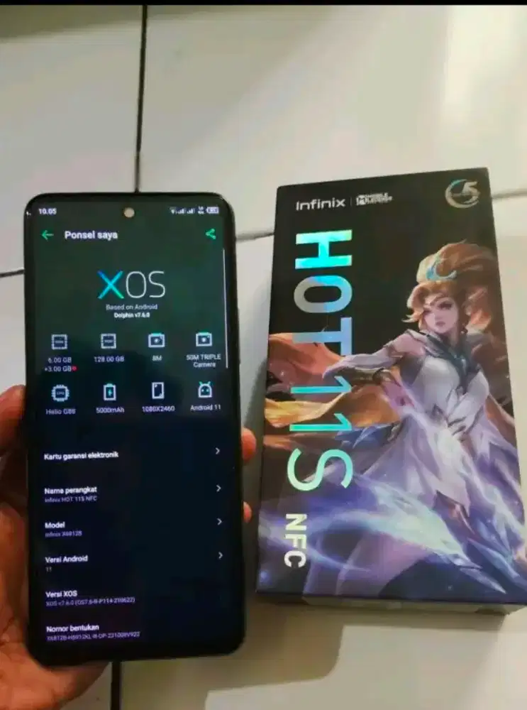 HP infinix hot 11s