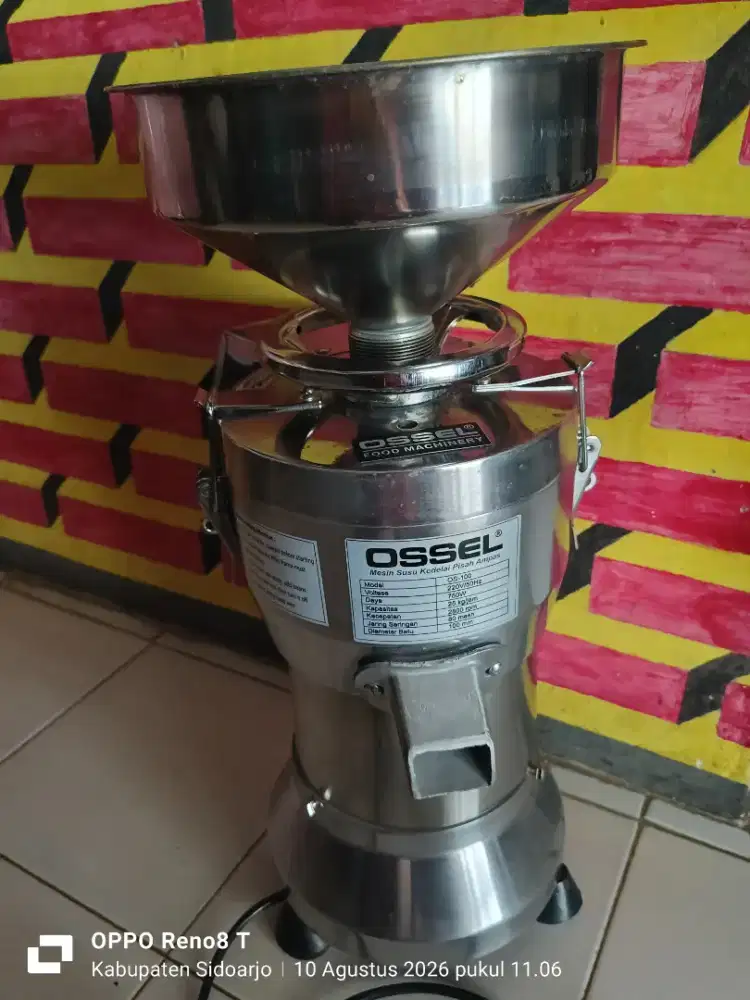 Mesin ossel sari kedelai