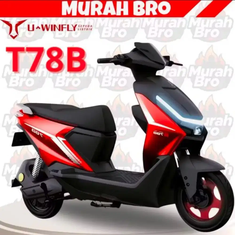 New Murah Sepeda Listrik Uwinfly T78b