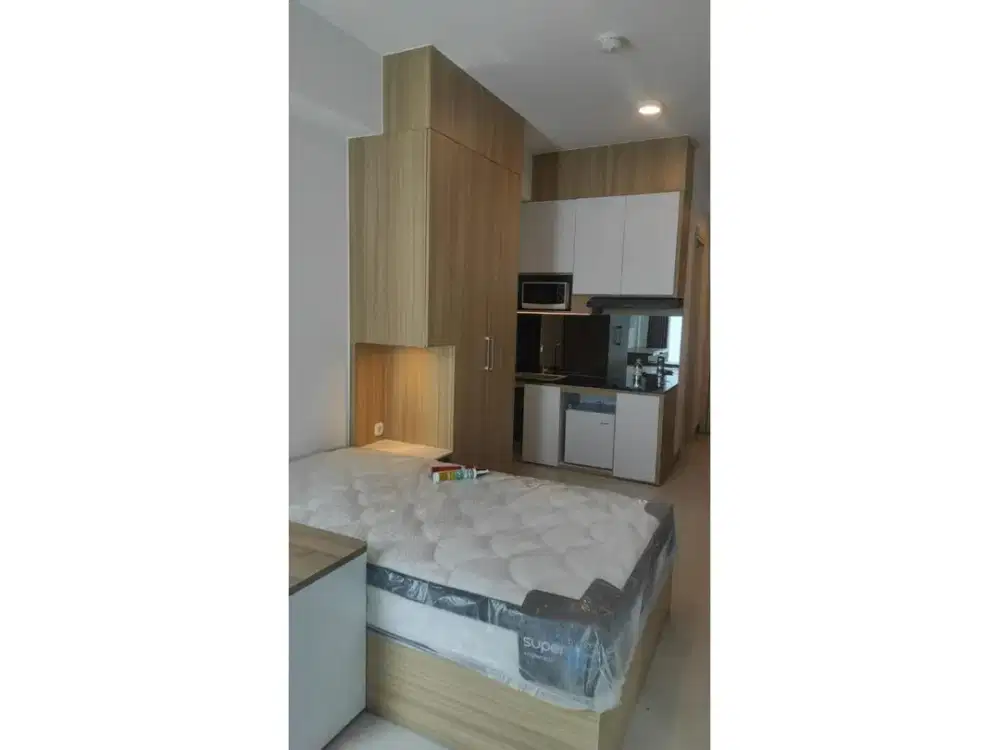 Disewakan apartemen Anderson studio full furnish cantik lantai 11 hanya 40jt/th nego