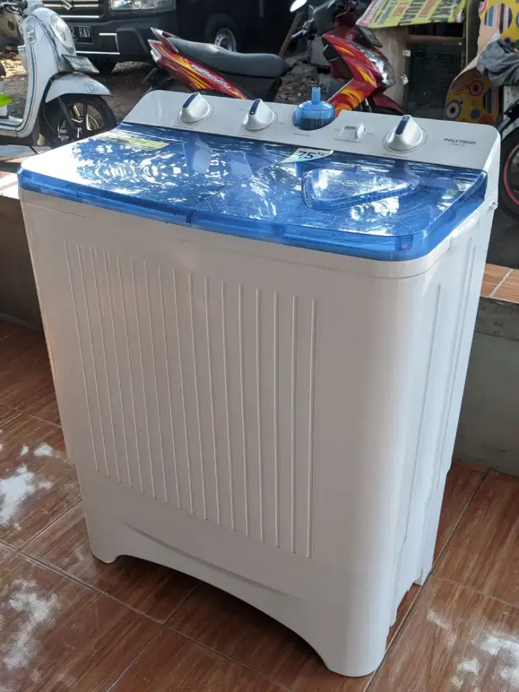 Mesin cuci Polytron mulus 7,5kg