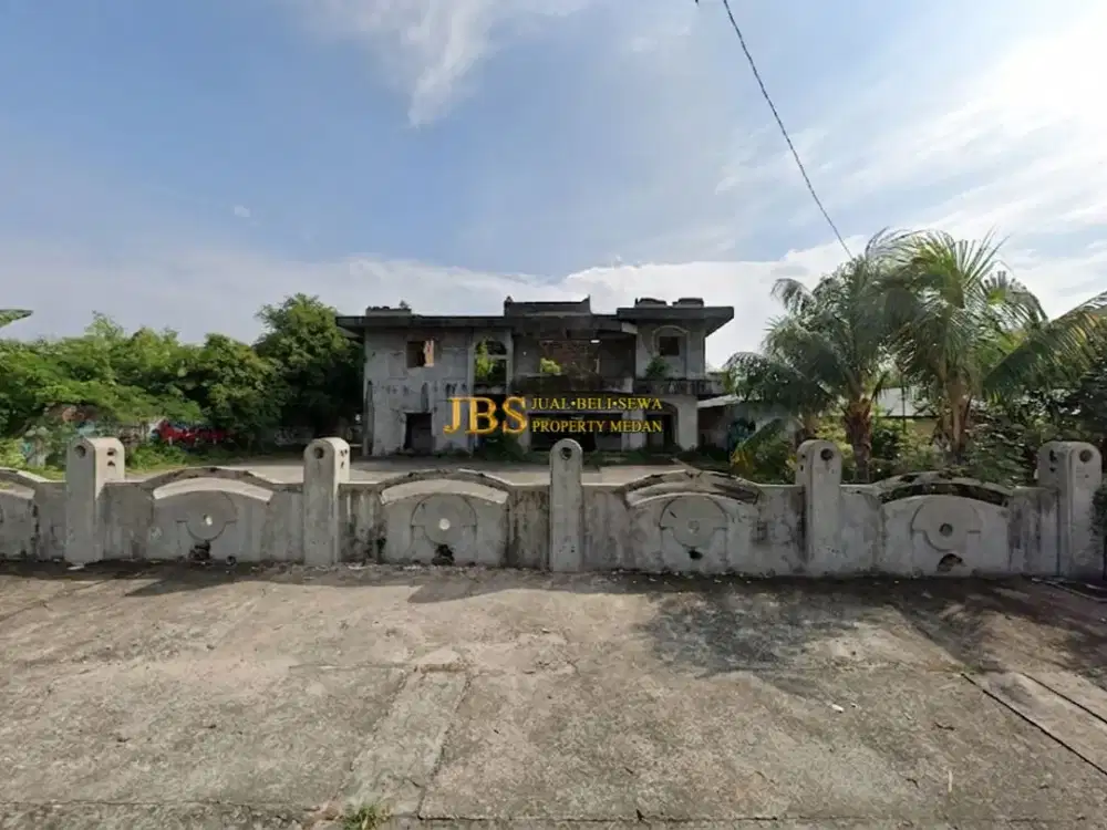 Dijual Tanah dan Bangunan Kondisi Kosong di Jalan Sei Berantas - Medan Sunggal