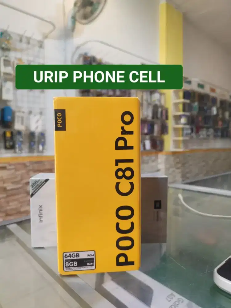 pocco C81 pro 4/128 promo+bonus cash & credit garansi Resmi