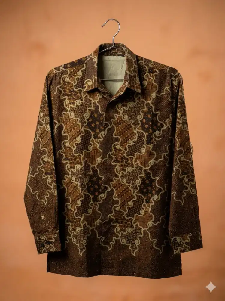 Baju batik halus pria