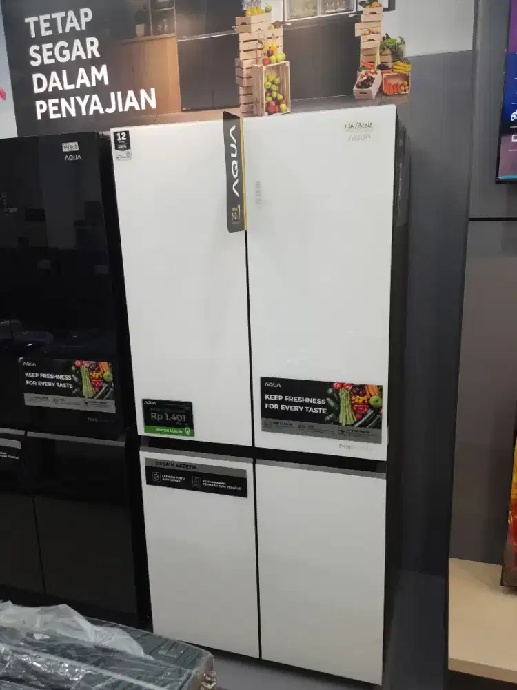 kredit kulkas aqua 4 pintu tnpa dp