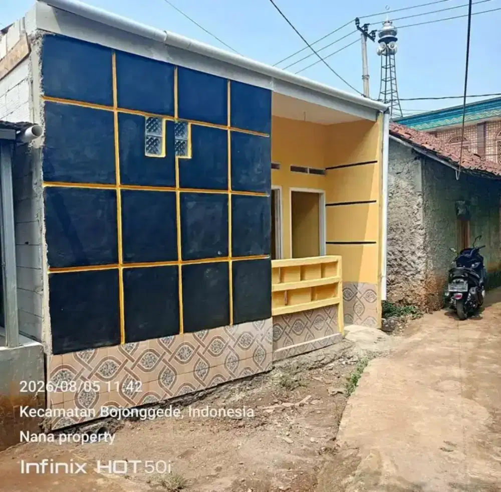 Rumah Baru Siap Huni Di Susukan Bojonggede