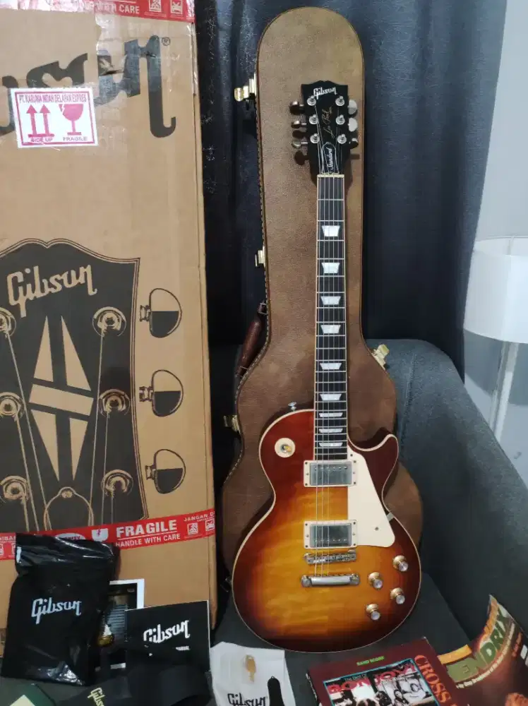 Gibson Lespaul Standard 60's Figured TOP ice tea 2023 #fender #prs