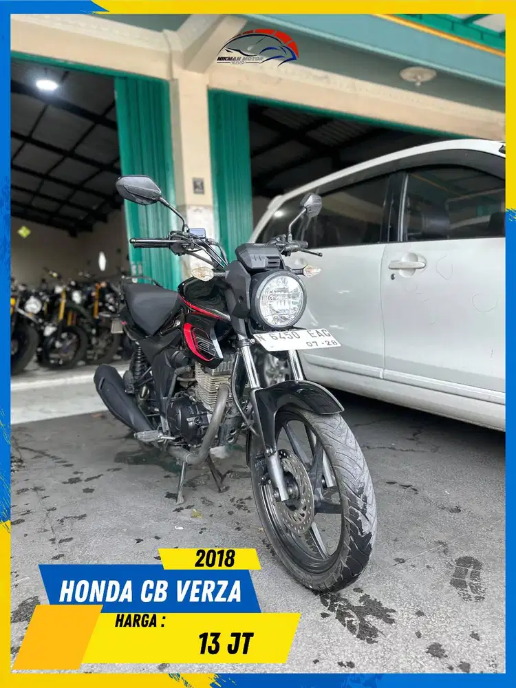 HONDA CB VERZA 2018 MESIN AMAN POLL MASZEHHH HIKMAH MOTOR KEPUH