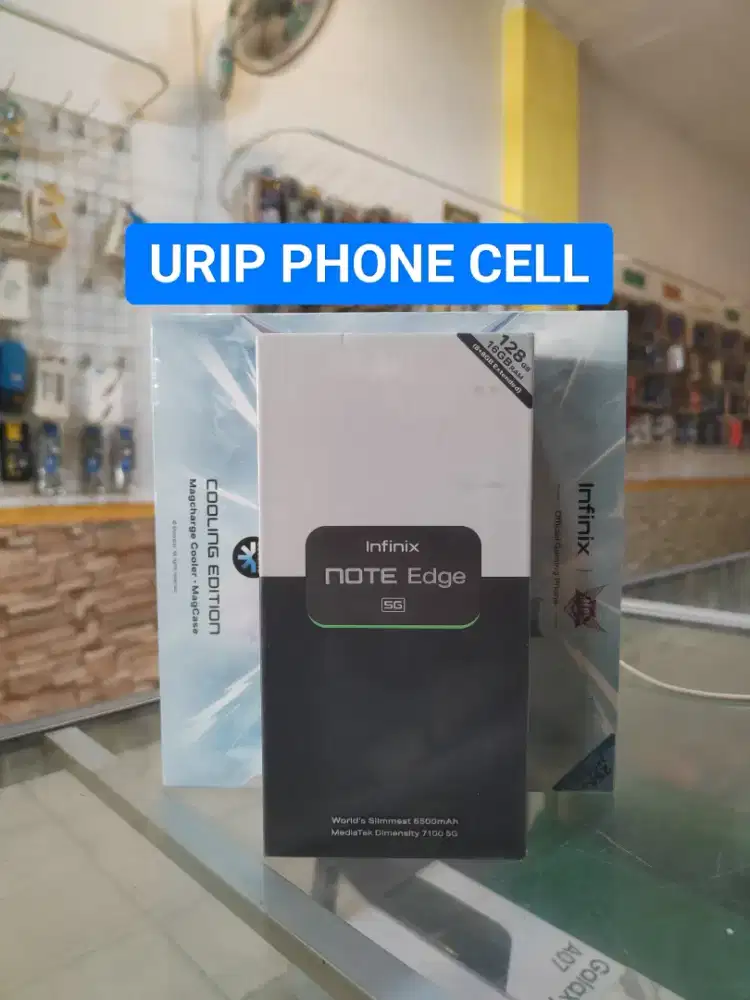 INFINIX NOTE EDGE 8/256 promo+bonus cash & credit garansi Resmi