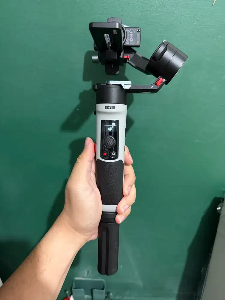 Zhiyun Crane M2S 3-Axis Gimbal HP camera super mulus like new DOSS