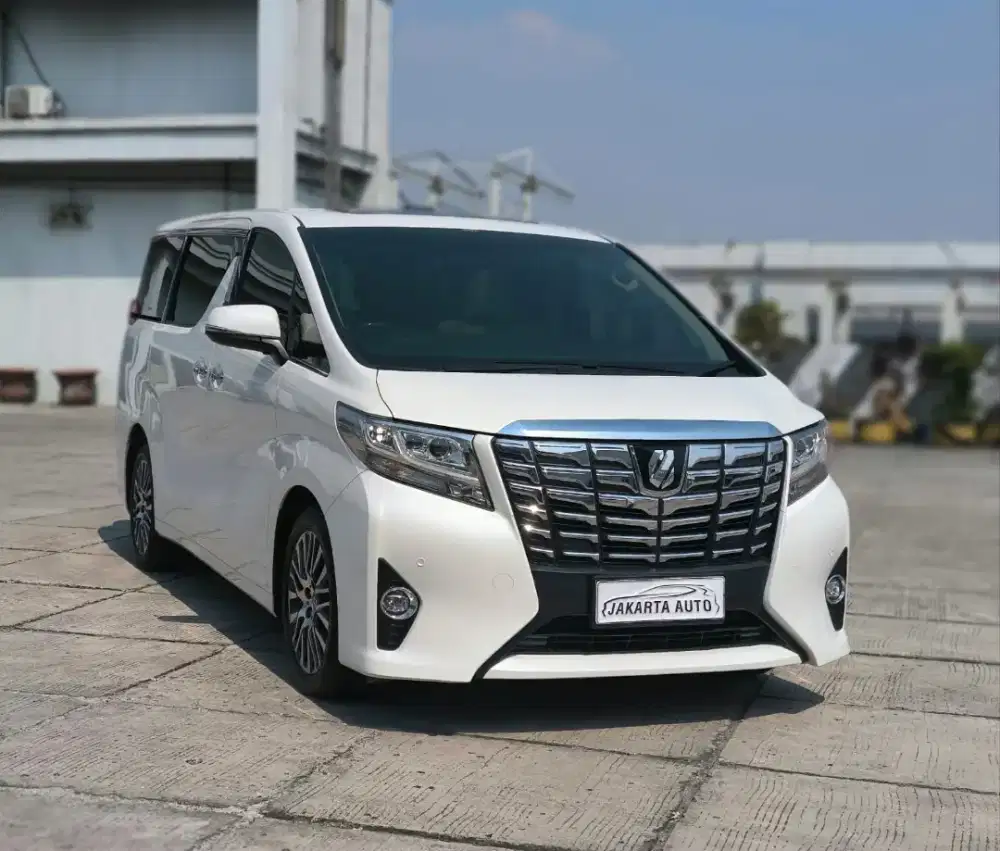 [KM 40RB] ALPHARD 2015 G ATPM PUTIH GARANSI KM PASTI ASLI 2016