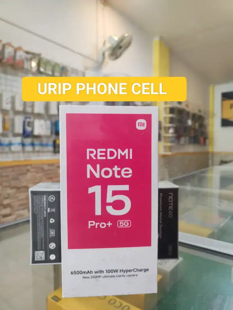 REDMI NOTE 15 PRO+ 5g 8/256 Promo+bonus cash & credit garansi Resmi