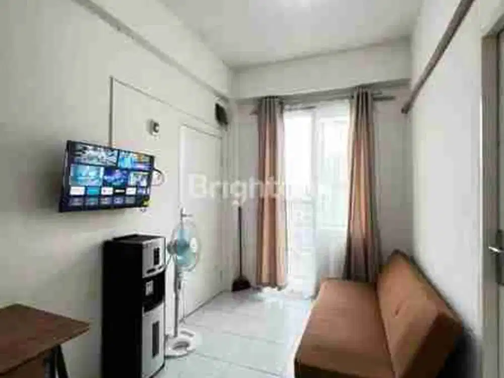 DISEWAKAN APPARTEMEN CANTIK FULLFURNISH 2 BR LOKASI GREEN VALEY DAERAH TENGAH KOTA HARGA NEGO