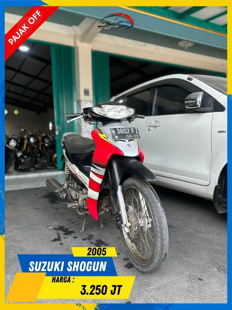 SUZUKI SHOGUN 2005 MURMER POLL MASZEHH HIKMAH MOTOR KEPUH