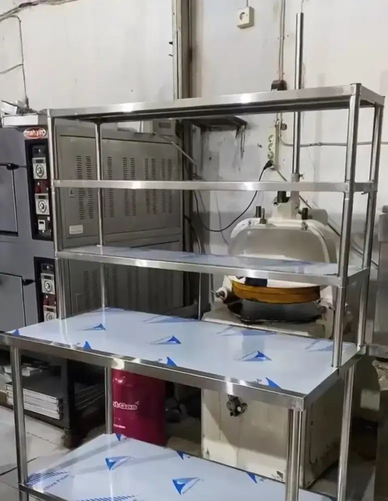 5 Meja Dapur Rak Stainless
