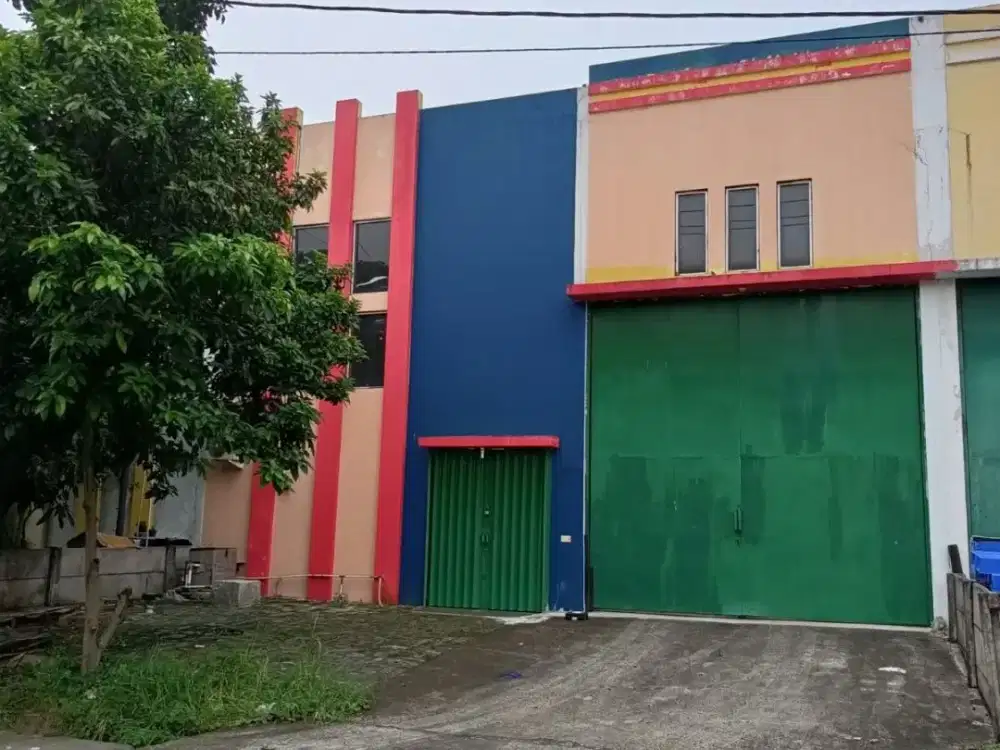 Disewakan siap pakai gudang Bizhub Serpong Tangerang
