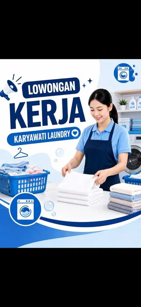Lowongan setrika laundry di apartemen teluk intan, teluk gong