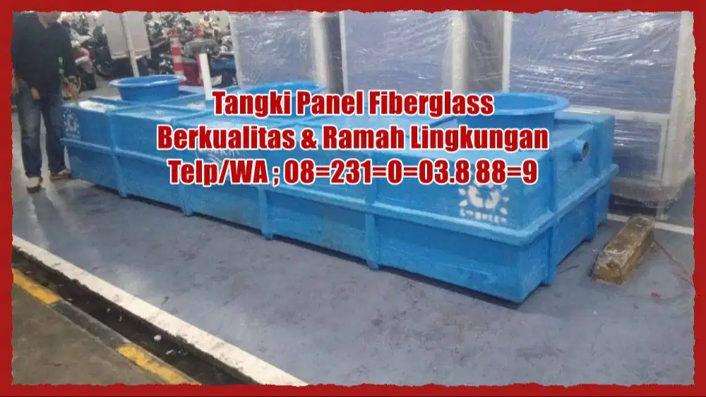 TANGKI AIR / TANGKI PANEL / ROOF TANK FRP / ROOFTANK FIBERGLASS