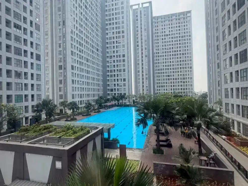 (IRV) Disewakan Apartmen MTOWN apartmen lantai rendah view pool