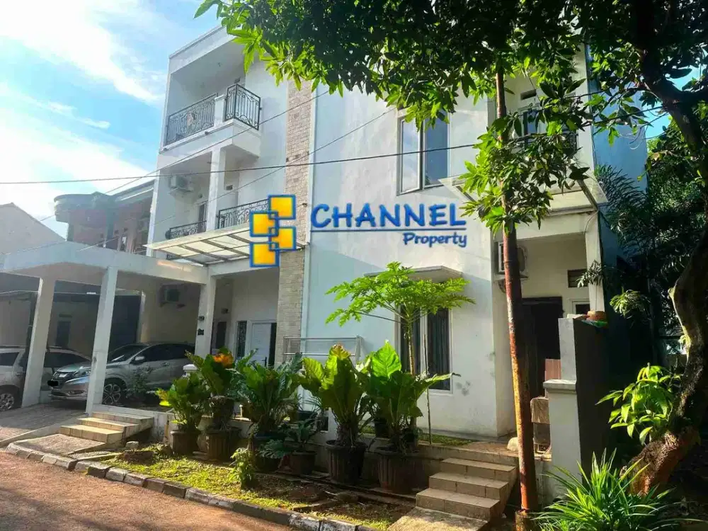 JUAL Rumah 3 Lantai Dekat Akses Tol Graha Raya Tangsel, An