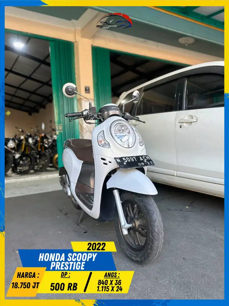 HONDA SCOOPY PRESTIGE 2022 MESIN AMAN MASZEHH HIKMAH MOTOR KEPUH