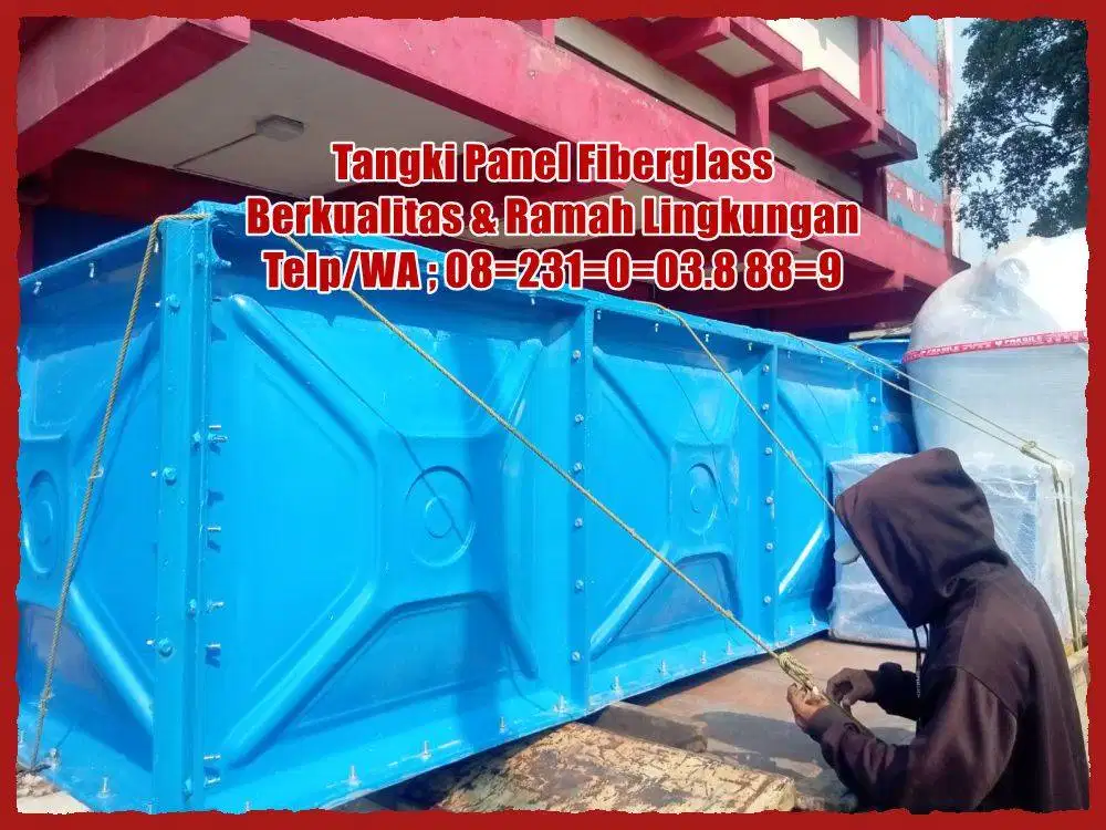 TANGKI PANEL / ROOF TANK / TANGKI AIR / ROOFTANK FRP/ TANGKI FRP