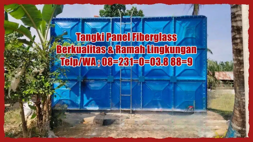 TANGKI AIR / TANGKI PANEL / ROOF TANK FRP / ROOFTANK FIBERGLASS