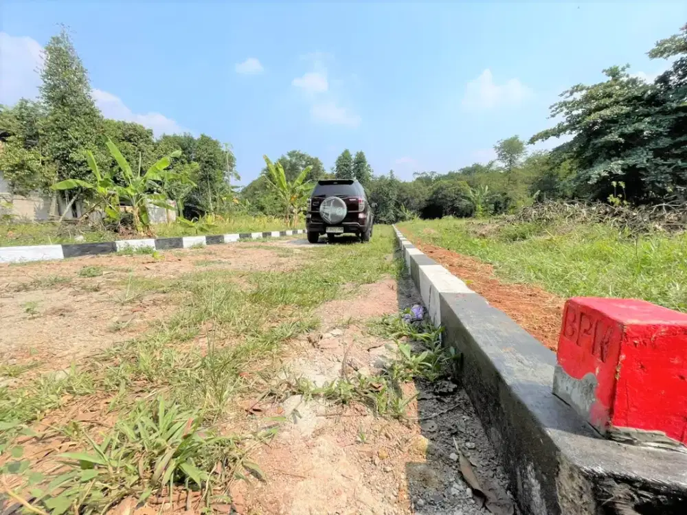 Ready Pecah SHM, Tanah Dijual Dekat Gerbang Tol Burangkeng
