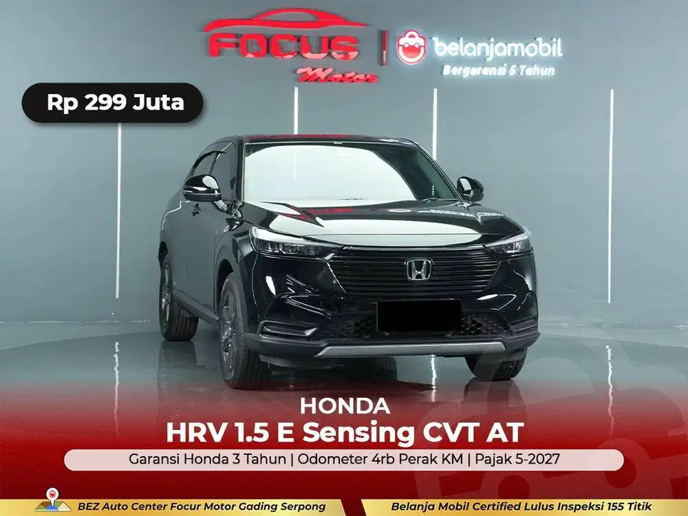 [ LOW KM 4RB ] Honda HRV HR-V HR V 1.5 E Sensing CVT AT 2025/2026