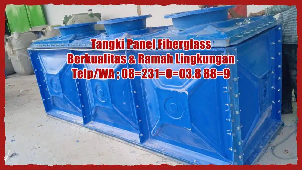 TANGKI AIR / TANGKI PANEL / ROOF TANK FRP / ROOFTANK FIBERGLASS