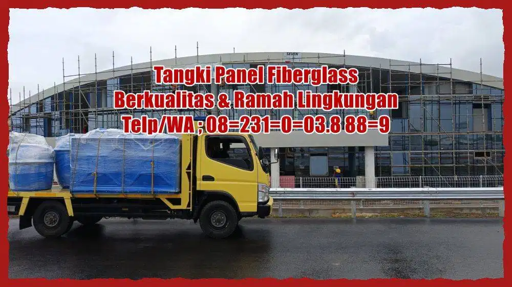 TANGKI AIR / TANGKI PANEL / ROOF TANK FRP / ROOFTANK FIBERGLASS