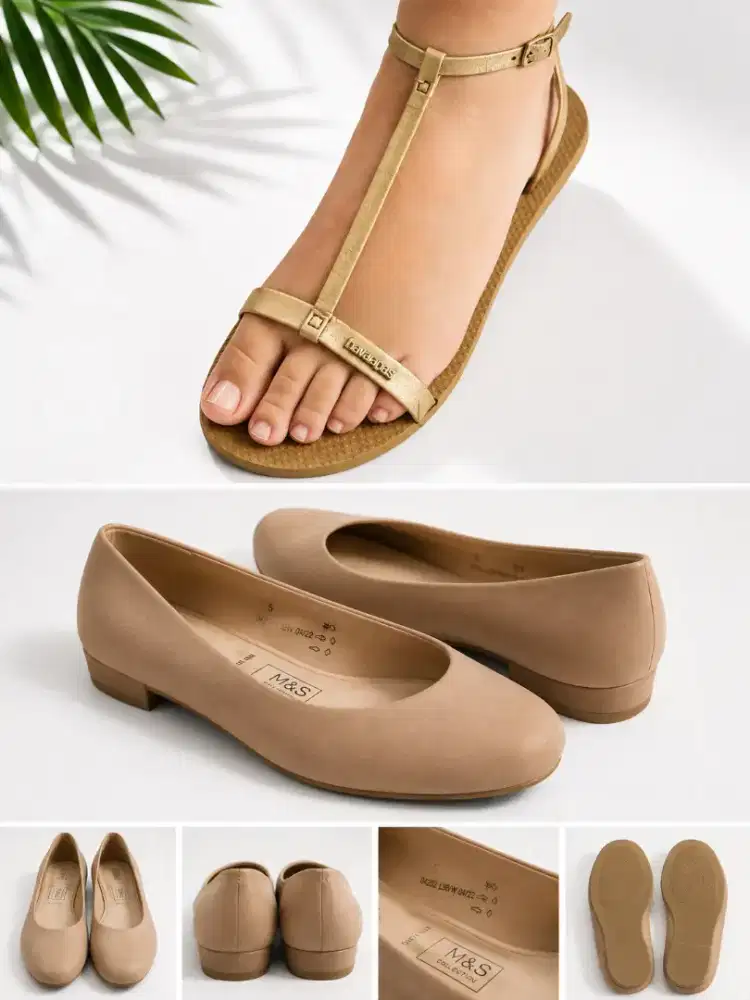 Sepatu & Sandal Wanita Branded | Havaianas, Marks & Spencer