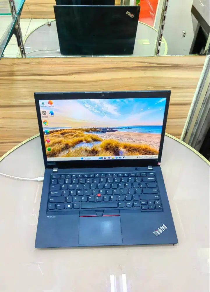 LENOVO T14 RYZEN 5-5650 16/512 COCOK UNTUK GAMING EDITING RINGAN *RDC