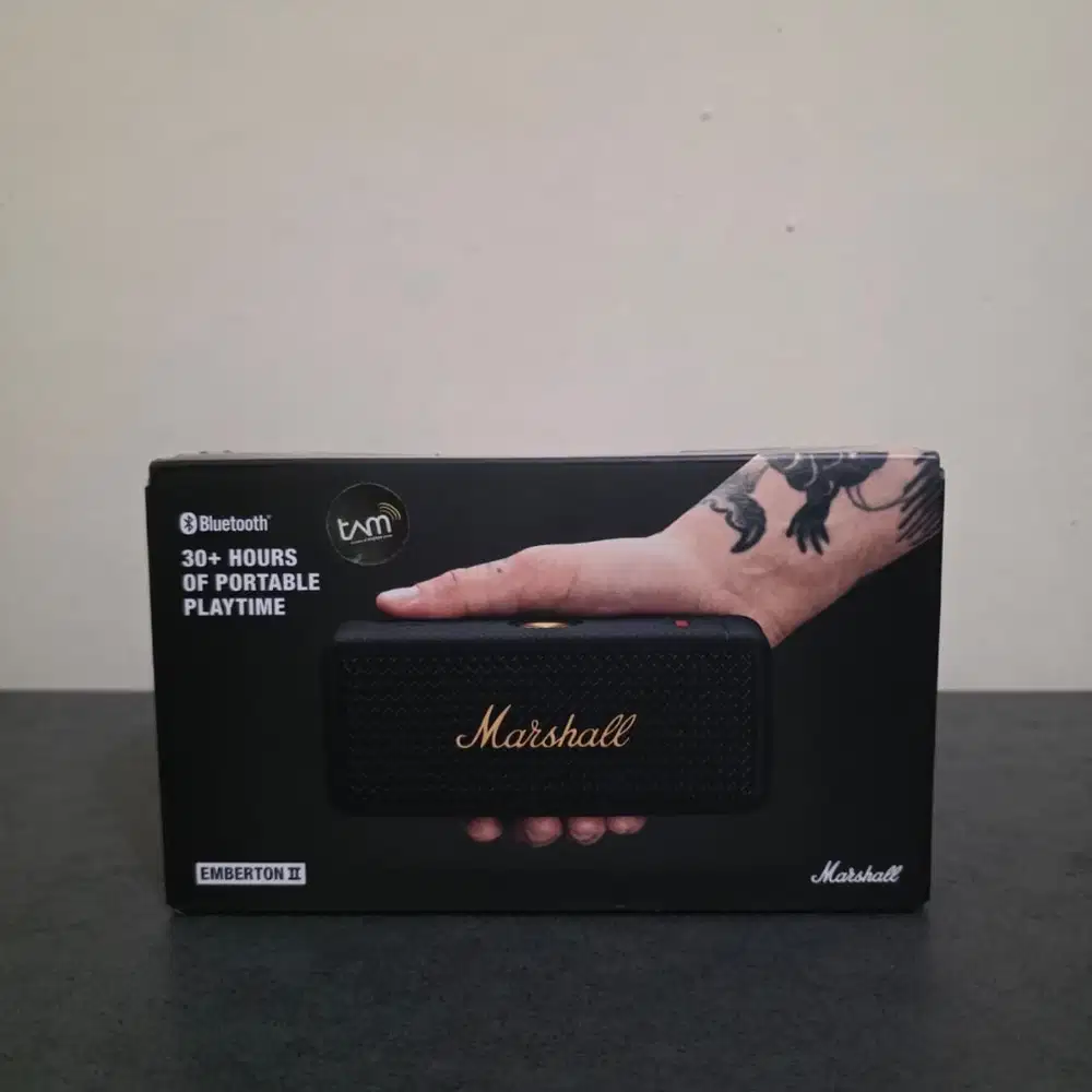 MARSHALL EMBERTON II / 2 NEW BNIB ORIGINAL GARANSI RESMI TAM