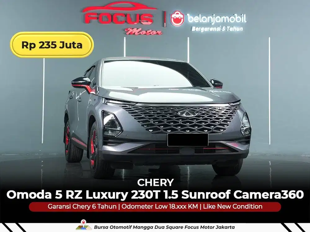 [ LOW KM 18RB ] Chery Omoda 5 RZ Luxury 230T 1.5 Sunroof 2023 2024