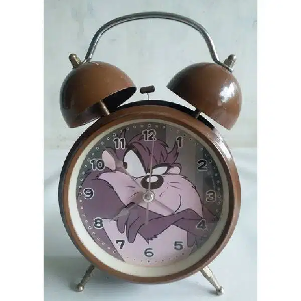 Vintage Transistor DISNEY CLOCK  jam meja / jam wekker