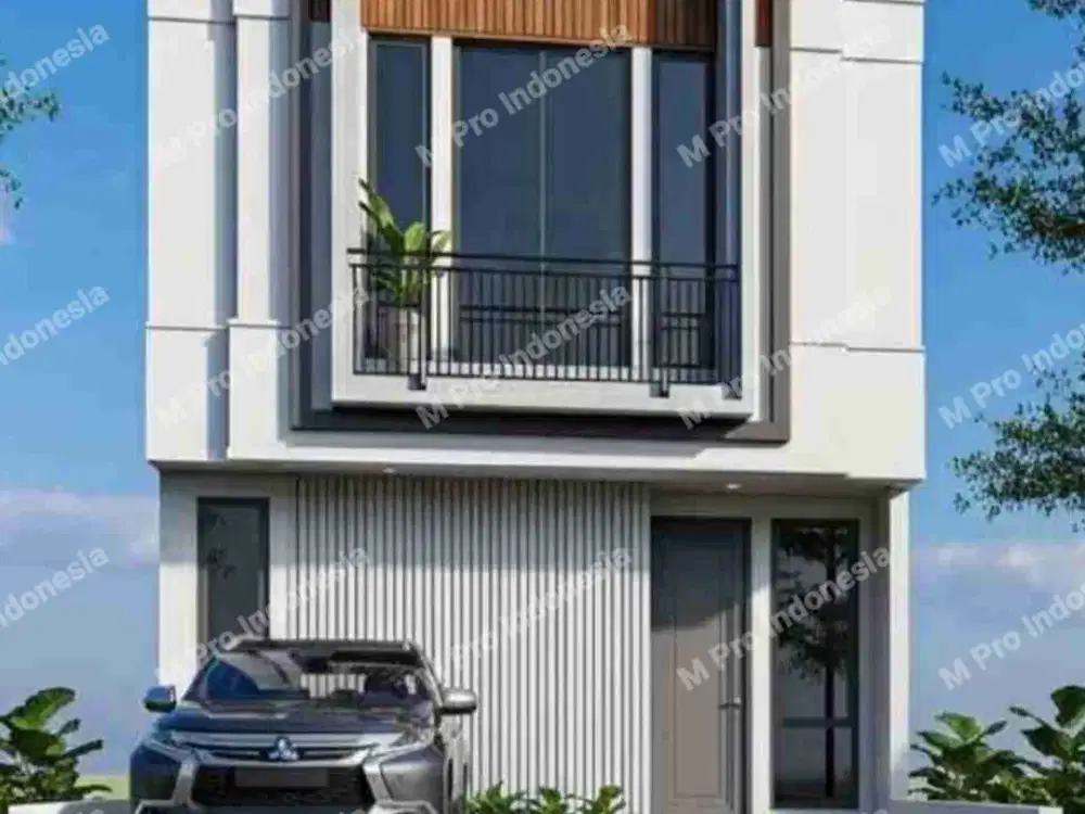 Brand New House di Tebet Timur, Jalan 2 mobil, lingkungan bagus
