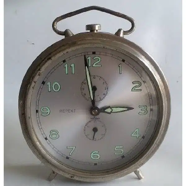 Vintage Antik jam meja ORFAC made in Hamburg - Germany