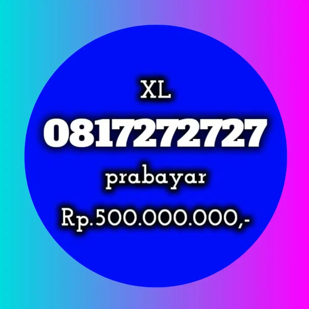 NOMOR CANTIK KOLEKSI XL