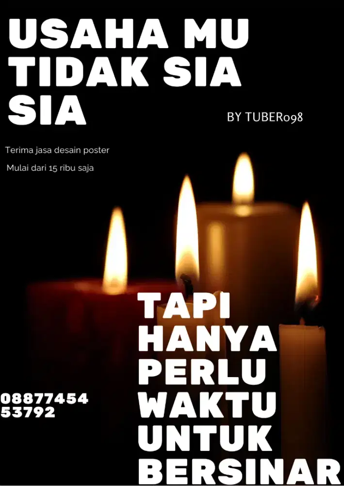 Jasa desain poster