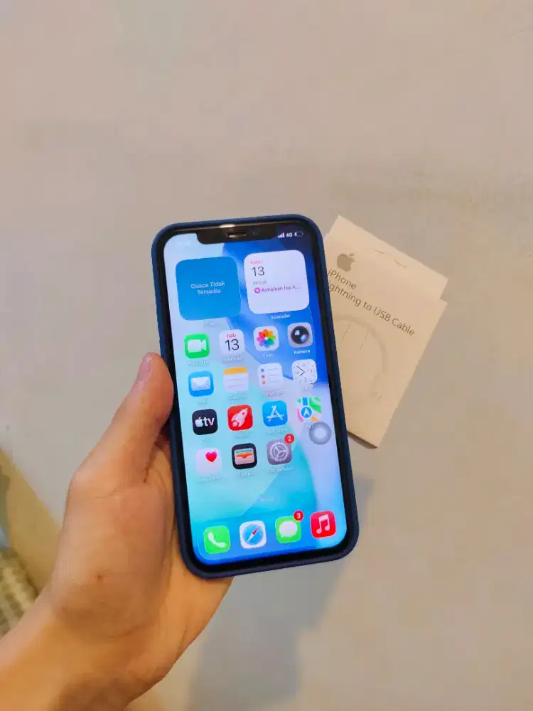 Jual Iphone 12 Internal 256 Gb Ibox PA/A Jual 4.2 Nego Sampe Jadi