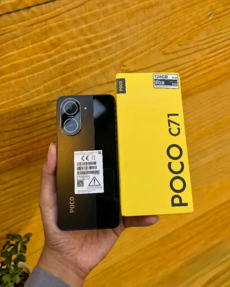 Poco C71 4/128GB Fullset Mulus